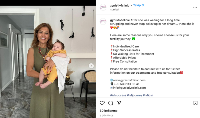 Gynist IVF Clinic - IVF Turkey, infertilite, Egg Freezing