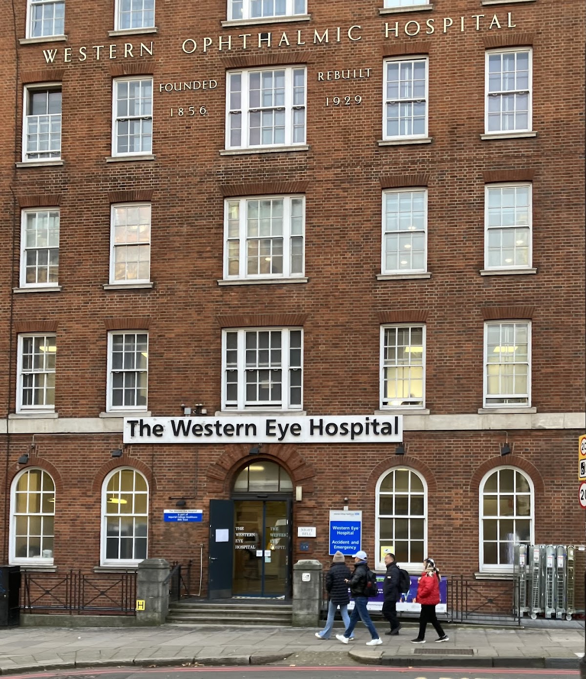 Western Eye Hospital — Dr.Visor