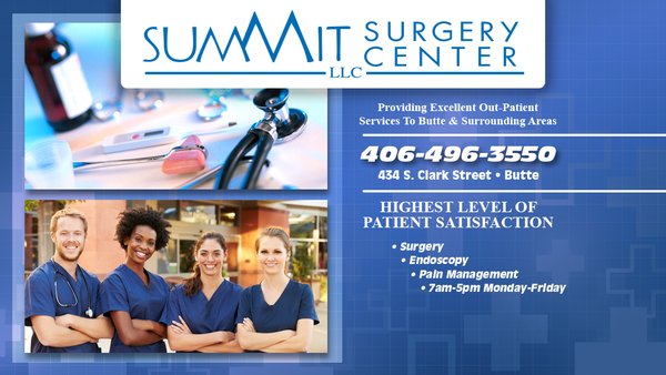 Summit Surgery Center LLC | Bariatric Surgery | Butte, MT