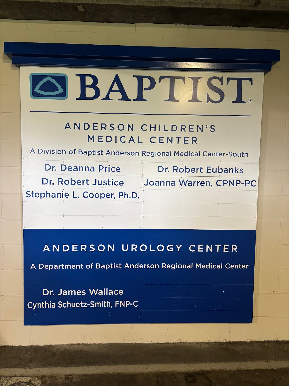 Baptist Anderson Urology Center | IVF | Suite B, MS