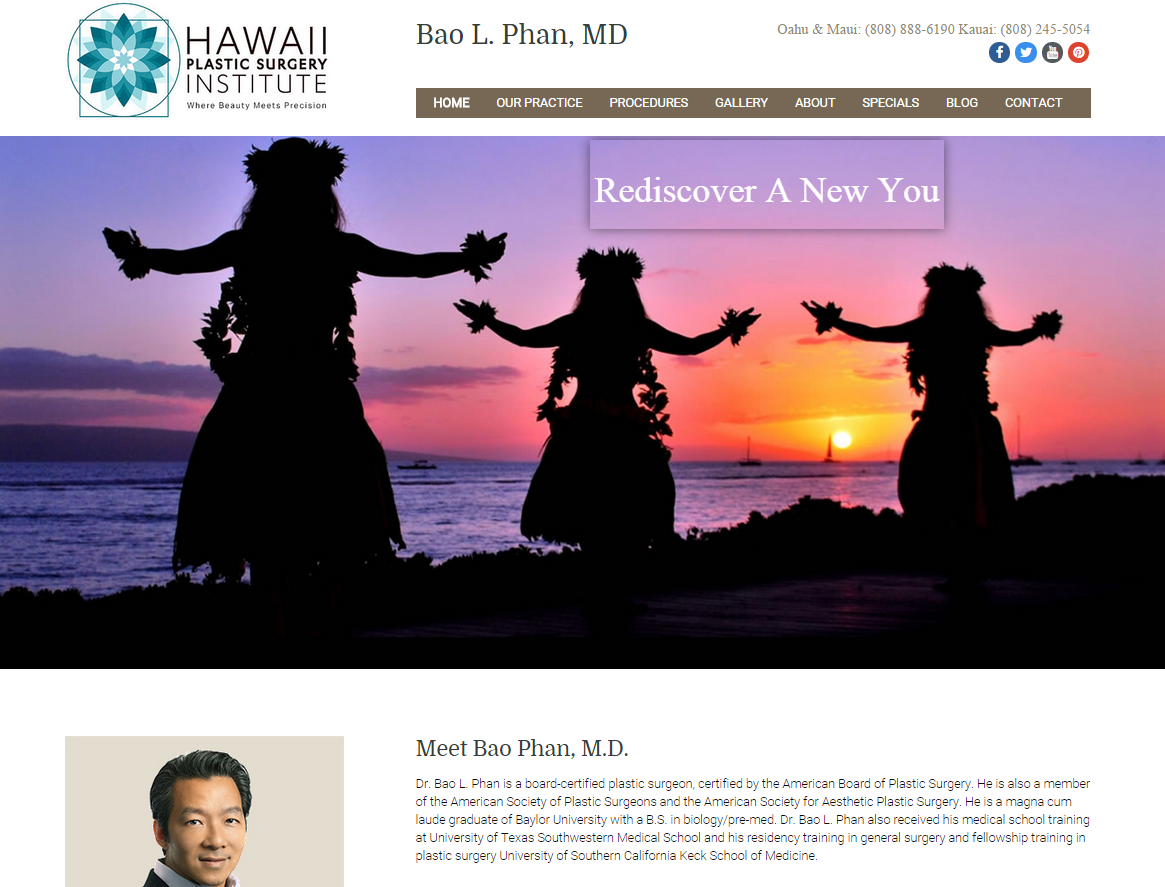 Bao Phan MD -  Plastic Surgery Institute | Aesthetic Surgery | Honolulu, HI