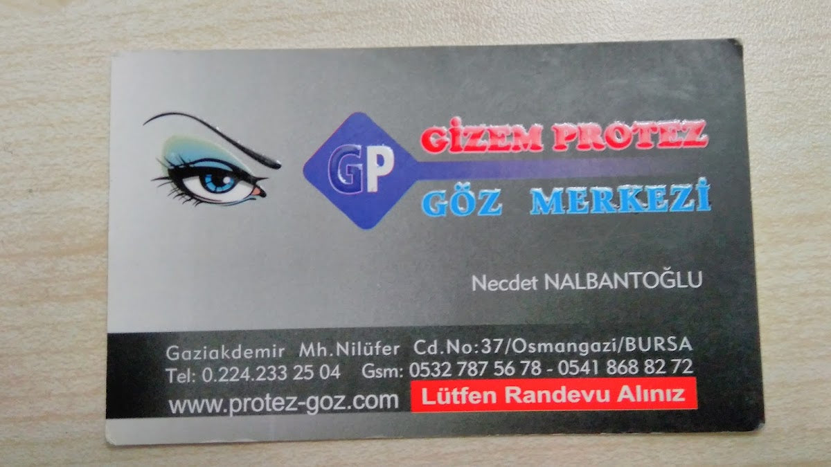 Gizem Protez Göz Merkezi — Dr.Visor photo 2