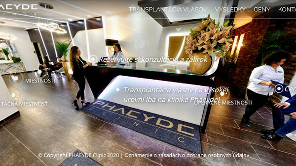 PHAEYDE Clinic Bratislava - Hair Transplant