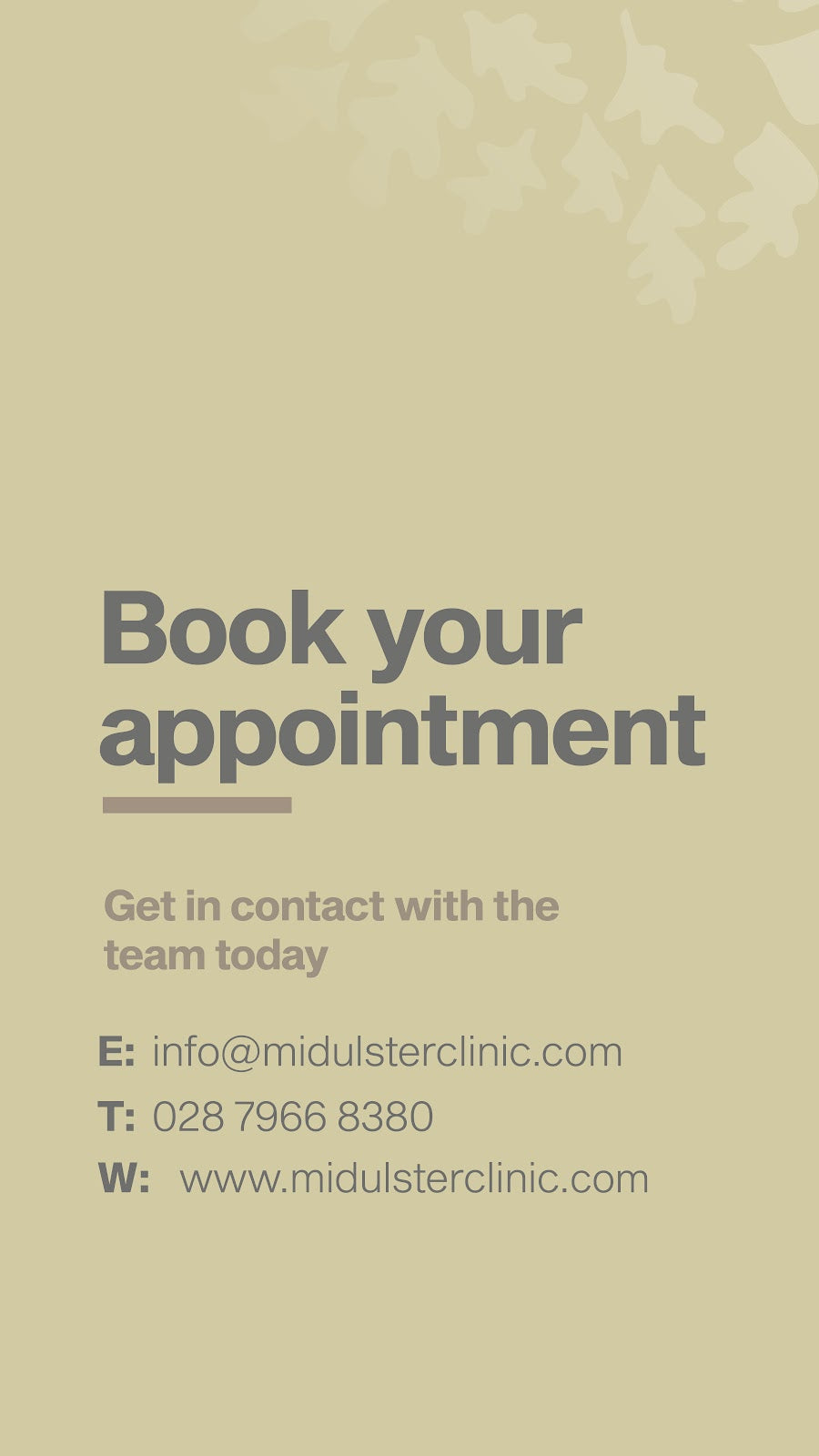 The Mid Ulster Clinic — IVF Clinic in Newry