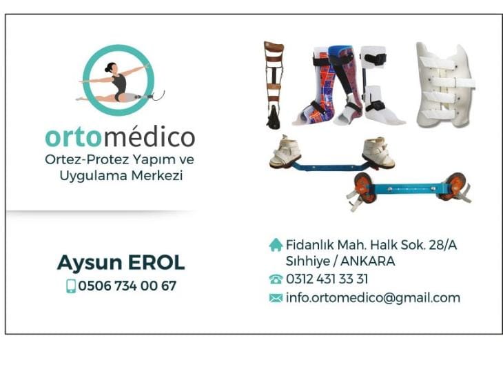ORTOMEDİCO ORTOPEDİ ORTEZ PROTEZ YAPIM VE UYGULAMA MERKEZİ — Dr.Visor photo 5