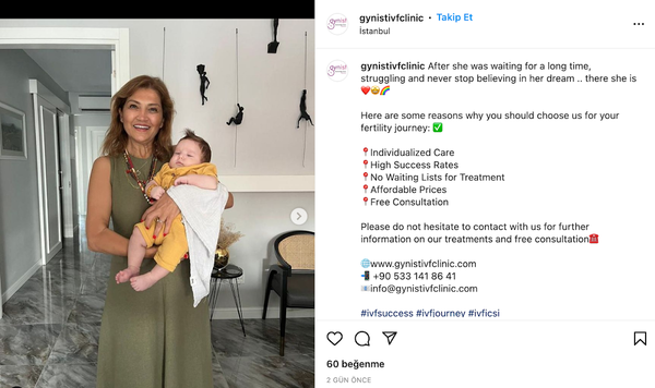 Gynist IVF Clinic - IVF Turkey, infertilite, Egg Freezing