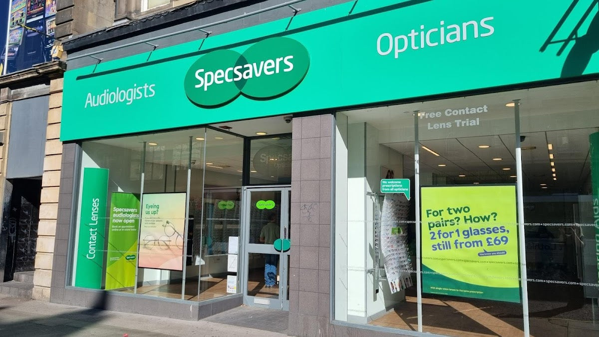 Specsavers Opticians and Audiologists - Shandwick Place — Dr.Visor